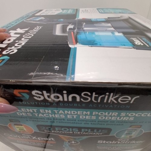 SHARK STAINSTRIKER PORTABLE CARPET CLEANER & UPHOLSTERY CLEANER - BLUE/GREY (MODEL: PX200C V5) image 2