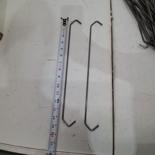 APPROX. 150PK MULTIPURPOSE METAL RODS - 15" X .5MM - SILVER image 4