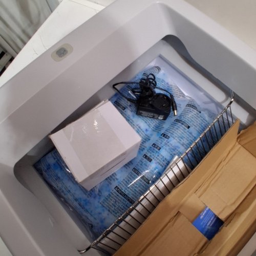 PETSAFE SCOOPFREE CRYSTAL CLASSIC SELF-CLEANING LITTER BOX - GREY (MODEL: PAL10-18122) image 4