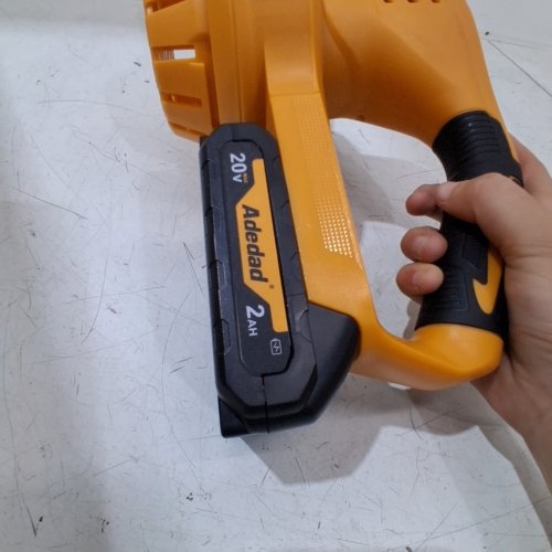 ADEDAD CORDLESS HANDHELD LEAF BLOWER - 20V, 150MPH - YELLOW/BLACK (MODEL: CFJ10) image 2
