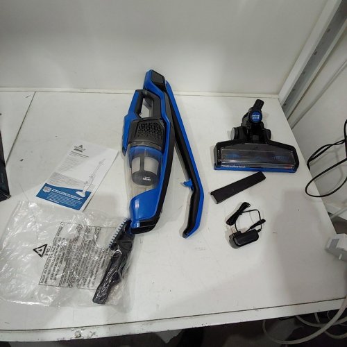 BISSELL CORDLESS HANDHELD POWERSWIFT ION FOLDING STICK PET VACUUM CLEANER - BLUE (MODEL: 3191C) image 3