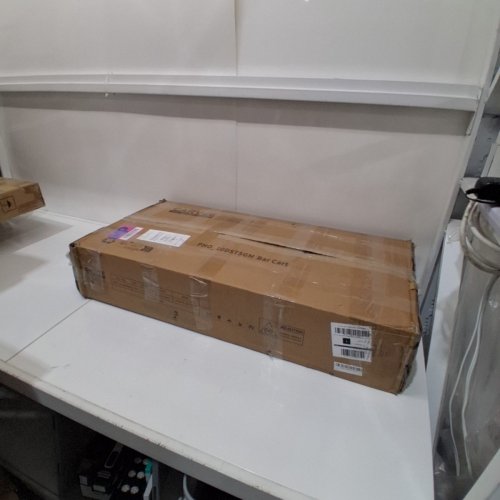 GARVEE 3-TIER MOBILE BAR CART, WINE RACK AND GLASS HOLDER - GOLD AND WHITE(MODEL: PHO_10DSTSGM) image 3