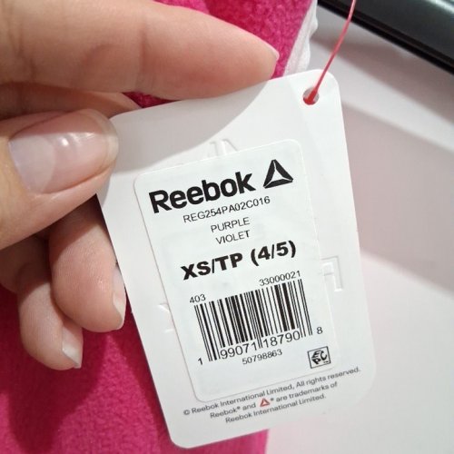GIRL'S REEBOK JOGGER PANTS - EXTRA SMALL (4/5) - PINK (STYLE: REG254PA02C016) image 3