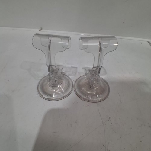 2PK SUCTION HOOKS - CLEAR image 3