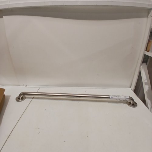 AMAZONBASICS BATHROOM HANDICAP SAFETY GRAB BAR FOR BATH, SHOWER, BATHROOM, 36" LENGTH, 1.25" DIAMETER - STAINLESS STEEL - (MODEL: B079L9X9L4 / GBAR-125-36) image 2
