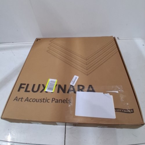 6PK FLUXYNARA ART ACOUSTIC PANELS -2FT X 2FT - BROWN WOOD-GRAIN image 3