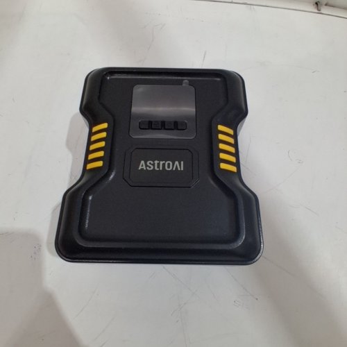 ASTROAI PORTABLE AIR COMPRESSOR - 12V/150PSI - BLACK/YELLOW (MODEL: JY21P160-12) image 4
