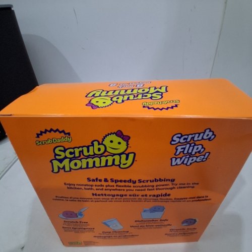 8PK SCRUB MOMMY & SCRUB DADDY FLEX TEXTURE SCRUBBER SPONGE - ASSORTED COLORS image 3