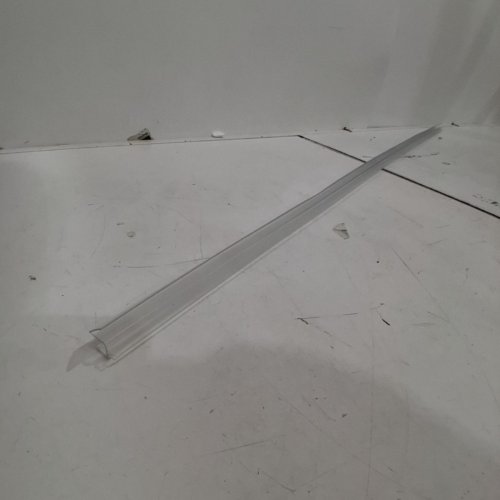 PRIME-LINE FRAMELESS BOTTOM SHOWER DOOR SEAL STOPPER - 3/8" X 36" - CLEAR VINYL (MODEL: M6258) image 2