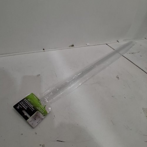 PRIME-LINE FRAMELESS BOTTOM SHOWER DOOR SEAL STOPPER - 3/8" X 36" - CLEAR VINYL (MODEL: M6258) image 3