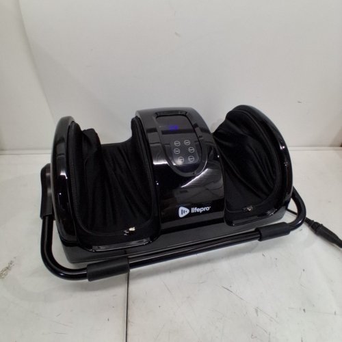 LIFEPRO RELAXATILT X FOOT MASSAGER WITH HEAT - BLACK/BLUE (MODEL: LP-RLXTX-BLK) image 3
