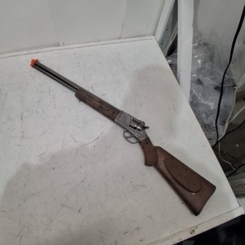 PARRIS TOYS TOY GUN DUCK RIFLE FOR KIDS - 12 SHOT - BROWN (MODEL: 4732B.) image 4