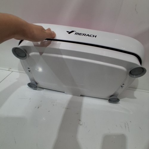 MERACH VIBRATION PLATE EXERCISE MACHINE - 300 LB MAX - PINK/WHITE (MODEL: ‎MR-2398) image 5