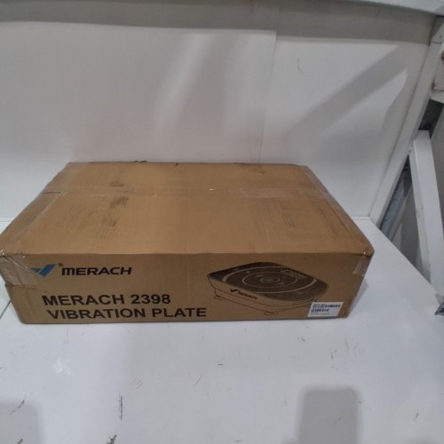 MERACH VIBRATION PLATE EXERCISE MACHINE - 300 LB MAX - PINK/WHITE (MODEL: ‎MR-2398) image 6
