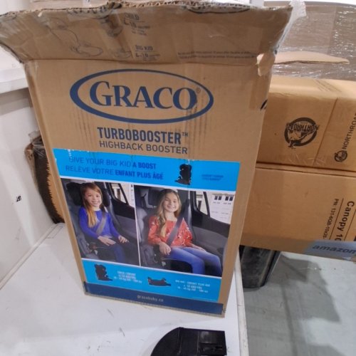 GRACO 2-IN-1 TURBOBOOSTER HIGHBACK TO BACKLESS BOOSTER CAR SEAT - 40LB TO 100LB MAX - BLACK (MODEL: 2168325) image 5