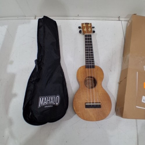 MAHALO SLIMLINE SERIES SOPRANO UKULELE WITH CARRYING BAG - 21" - BROWN (MODEL: MS1TBR) image 2