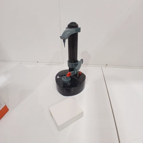 PORTABLE BATTERY OPERATED RAPID FRUIT/VEGETABLE PEELER - BLACK - (MODEL: AXPJ001) image 2