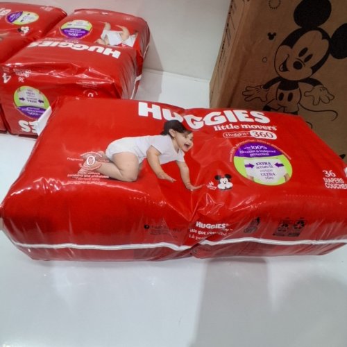 144PK HUGGIES LITTLE MOVERS HUGGFIT 360° - SIZE 4 - DISNEY image 3