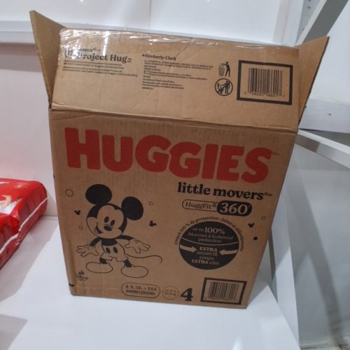 144PK HUGGIES LITTLE MOVERS HUGGFIT 360° - SIZE 4 - DISNEY image 4