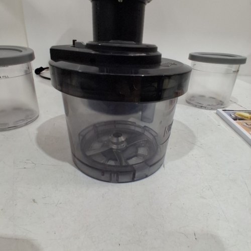 NINJA CREAMI ICE CREAM MAKER - 16OZ - 800W - BLACK (MODEL: CN302CCO) image 4
