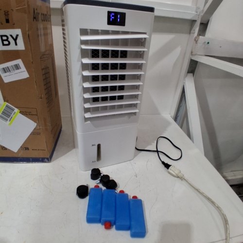 ZVVSXY 3-IN-1 EVAPORATIVE AIR COOLER WITH 4 MODES AND 3 SPEEDS - 8L - WHITE (MODEL: BW-108Y) image 3