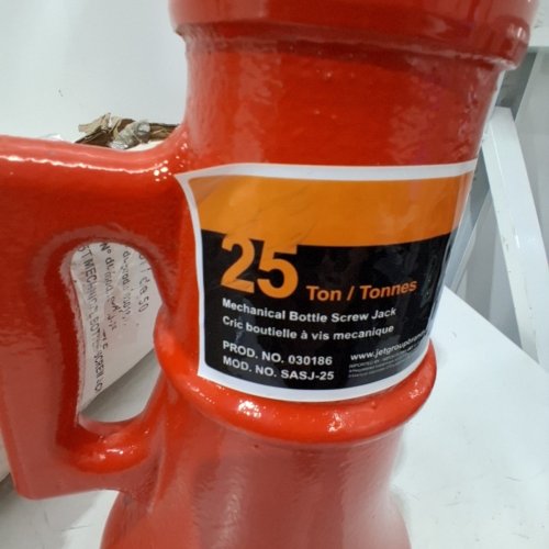 STRONGARM HEAVY DUTY MECHANICAL SCREW JACK - 25 TON CAPACITY - ORANGE (MODEL: SASJ-25) image 4