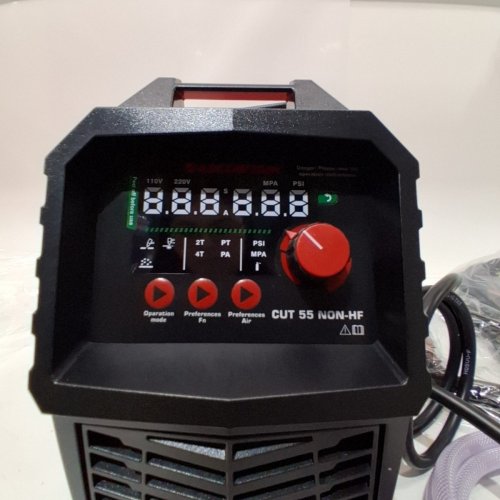 ARCCAPTAIN BLOWBACK NON-HF PILOT ARC PLASMA CUTTER - 55AMP - 110/220V - (MODEL: CUT55NON-HF) image 5