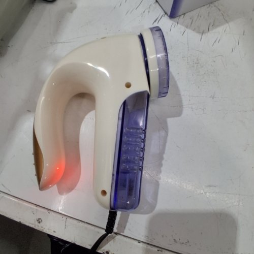 **EUROPEAN PLUG** JINGAO PORTABLE ELECTRIC LINT DIFFUSER - 5W - WHITE/GOLD/PURPLE - (MODEL: JA-768) image 2