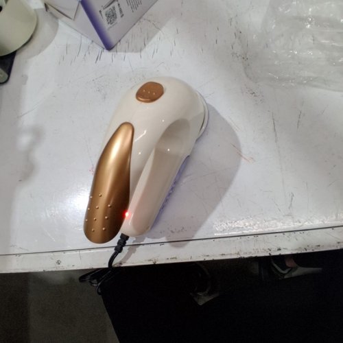**EUROPEAN PLUG** JINGAO PORTABLE ELECTRIC LINT DIFFUSER - 5W - WHITE/GOLD/PURPLE - (MODEL: JA-768) image 3