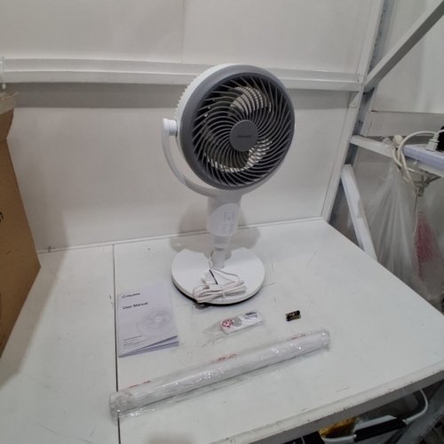 PELONIS AEROFAN 2-IN-1 PEDESTAL & TABLE FAN - AIRFLOW ACROSS 225 SQ. FT- 23 DBA - WHITE (MODEL: PSFAS07R5AWMC) image 3