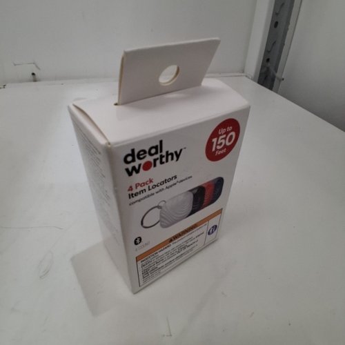 4PC DEALWORTHY ITEM LOCATORS - COMPATIBLE WITH APPLE FINDMY - 150FT RANGE - ASSORTED COLOURS image 2