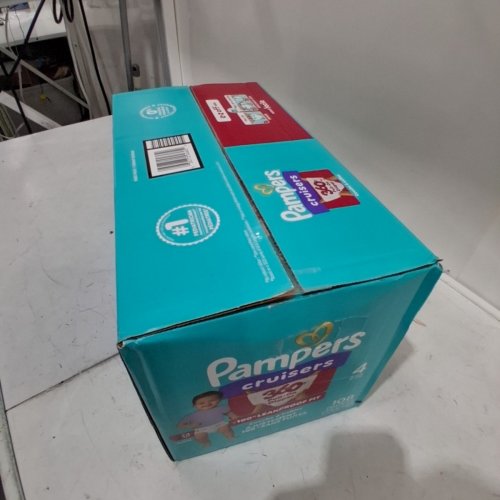 108PK PAMPERS CRUISERS 360 BABY DIAPERS - SIZE 4 image 2
