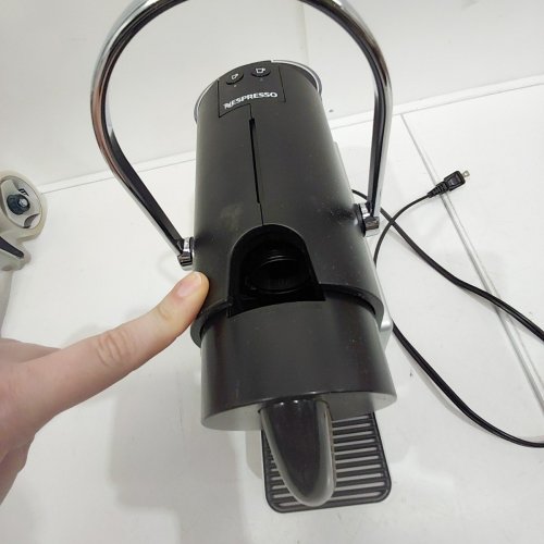 DELONGHI BY NESPRESSO PIXIE AUTOMATIC COFFEE MACHINE - SILVER (MODEL: EN127.S) image 4