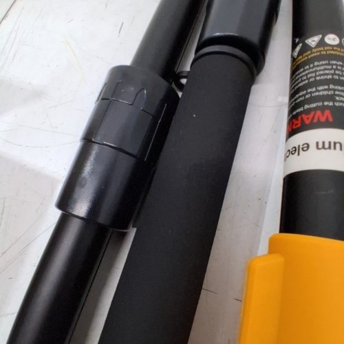 4-IN-1 MINI CHAINSAW WITH EXTENSION POLE AND 30 MM ELECTRIC SECATEURS COMPATIBLE WITH MAKITA 18V BATTERY **TOOL ONLY** - 8" -14.7FT - YELLOW image 3