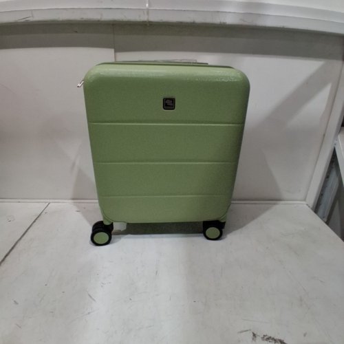 HANKE LUGGAGE SUITCASE WITH SPINNER WHEELS AND TSA LOCK - 16" - BAMBOO GREEN (MODEL: KH9821) image 2