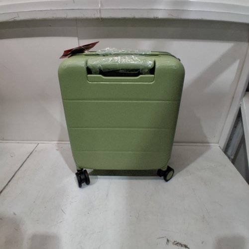 HANKE LUGGAGE SUITCASE WITH SPINNER WHEELS AND TSA LOCK - 16" - BAMBOO GREEN (MODEL: KH9821) image 6