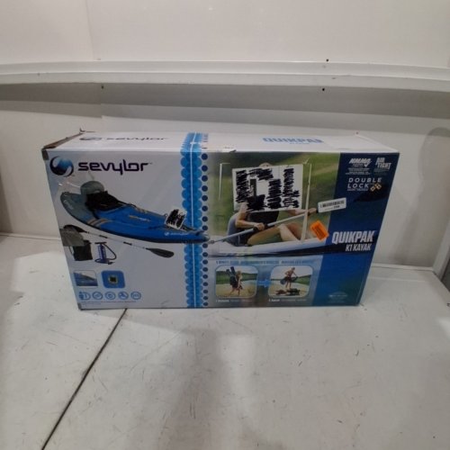 SEVYLOR K1 1-PERSON PORTABLE QUIKPAK KAYAK - BLUE (MODEL:2000014137) image 4