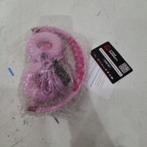 KID'S MPOW WIRED FOLDABLE HEADPHONES WITH VOLUME CONTROL - PINK (MODEL: BH385A) image 2