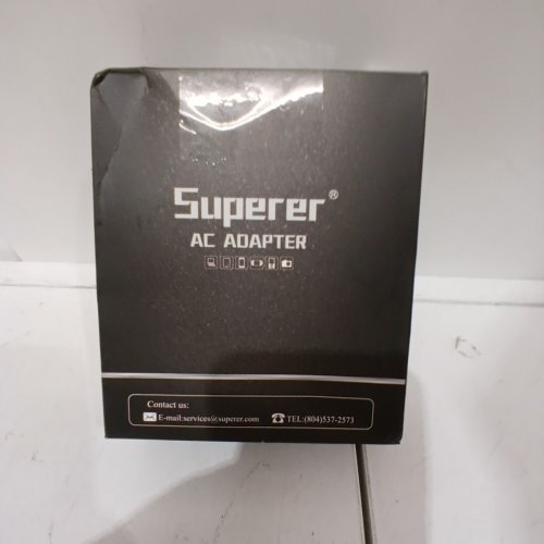 SUPERER LAPTOP CHARGER FOR ASUS VIVOBOOK ZENBOOK, CHROMEBOOK - 65W - BLACK image 3