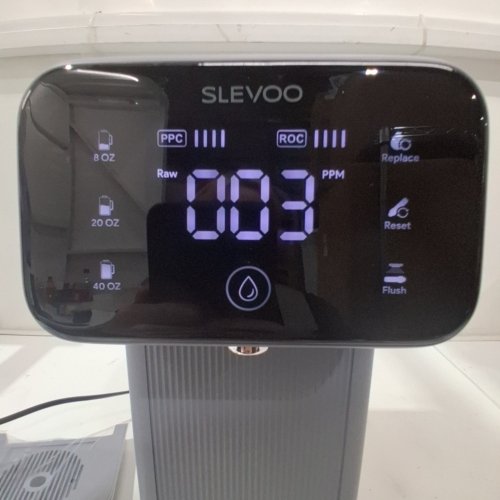 SLEVOO COUNTERTOP REVERSE OSMOSIS WATER FILTER SYSTEM - 4:1 PURE TO DRAIN - 4L CAPACITY - GREY (MODEL: C2-M25) image 2