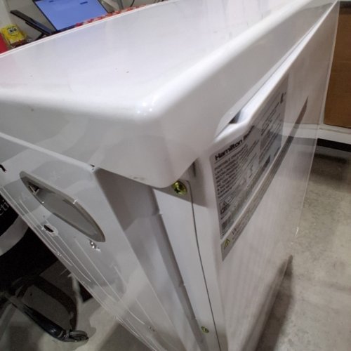 HAMILTON BEACH PORTABLE DISHWASHER WITH WHEELS - 5 CU. FT- WHITE (MODEL: HBDW1922) image 6