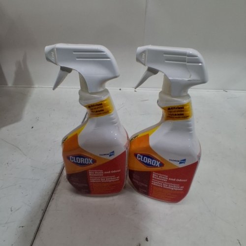 2PK CLOROX DISINFECTING BIO STAIN AND ODOUR REMOVER SPRAY BOTTLES image 2