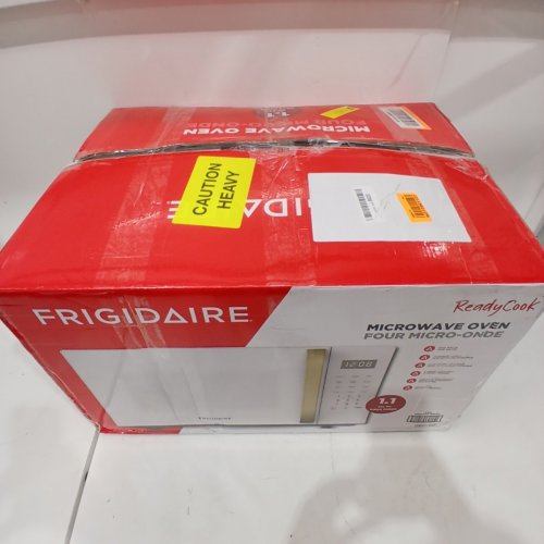 FRIGIDAIRE COUNTERTOP MICROWAVE OVEN - 1.1 CU. FT - 900W - WHITE (MODEL: EMW1154) image 7