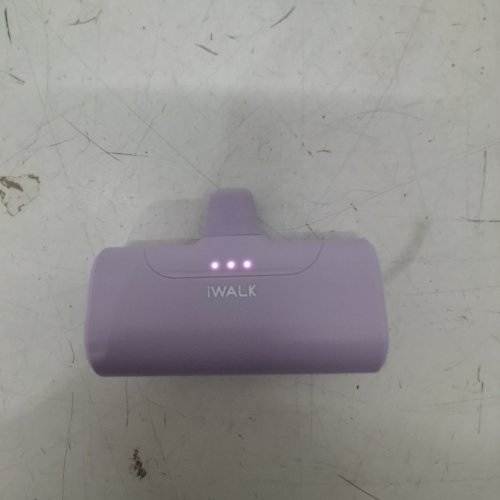 IWALK LINKPOD 4PRO PORTABLE POWER BANK USB-C CHARGER - FOR MOST SMART DEVICES - 20W - PURPLE - (MODEL: LPB4500C) image 4