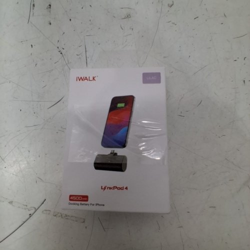 IWALK LINKPOD 4PRO PORTABLE POWER BANK USB-C CHARGER - FOR MOST SMART DEVICES - 20W - PURPLE - (MODEL: LPB4500C) image 5