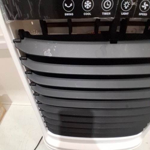 SERENELIFE PORTABLE EVAPORATIVE AIR COOLER FAN WITH WIFI APP AND REMOTE CONTROL - WHITE (MODEL: SLACL25WHGY) image 5