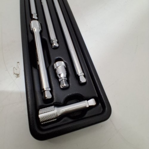 6PC KO-KEN WOBBLE-FIX EXTENSION BAR SET - 1/4" - 28MM-250MM - SILVER (MODEL: PK2763/6) image 4