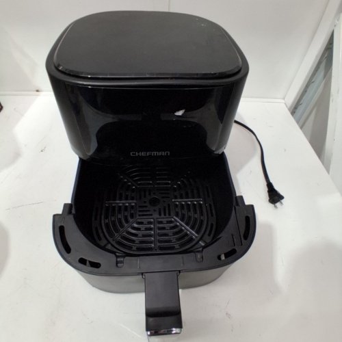 CHEFMAN COMPACT DIGITAL TOUCH AIR FRYER - 4 QT - BLACK (MODEL:RJ38-4TB-WMC) image 3