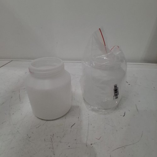 2PK PLASTIC PAINT SPRAY CONTAINER - 800ML - WHITE image 2