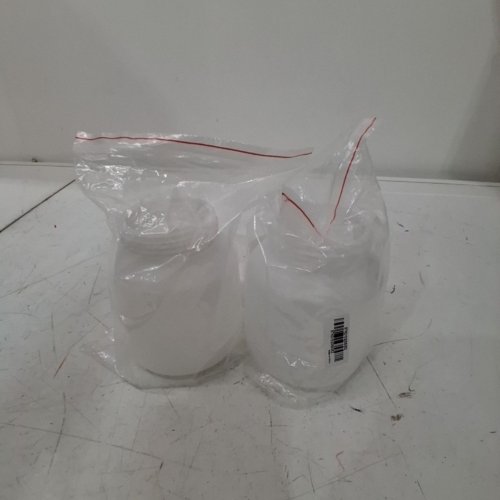 2PK PLASTIC PAINT SPRAY CONTAINER - 800ML - WHITE image 4